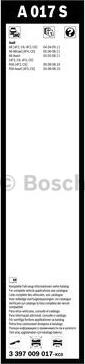 BOSCH 3 397 009 017 - Щетка стеклоочистителя autodnr.net