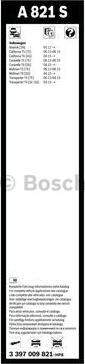 BOSCH 3 397 009 821 - Склоочисник autocars.com.ua