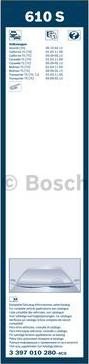 BOSCH 3 397 010 280 - Щітка склоочисника autocars.com.ua