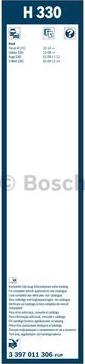 BOSCH 3 397 011 306 - Щітка склоочисника autocars.com.ua