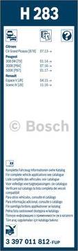 BOSCH 3 397 011 812 - Щетка стеклоочистителя avtokuzovplus.com.ua