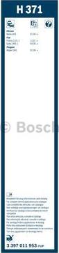 BOSCH 3 397 011 953 - Щетка стеклоочистителя avtokuzovplus.com.ua