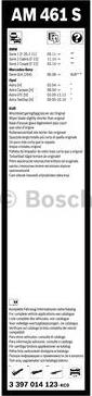 BOSCH 3 397 014 123 - Щетка стеклоочистителя avtokuzovplus.com.ua