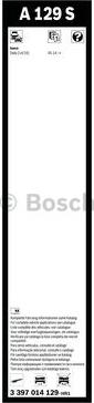 BOSCH 3 397 014 129 - ЩІТКИ СКЛООЧИСНИКІВ autocars.com.ua