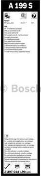 BOSCH 3 397 014 199 - Щітка склоочисника autocars.com.ua