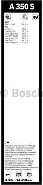 BOSCH 3 397 014 350 - Щітка склоочисника autocars.com.ua