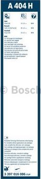 BOSCH 3 397 016 086 - Склоочисник autocars.com.ua