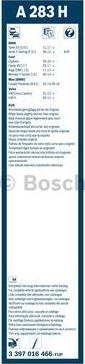 BOSCH 3 397 016 466 - Щетка стеклоочистителя avtokuzovplus.com.ua