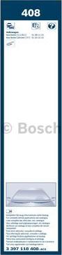 BOSCH 3 397 118 408 - Щетка стеклоочистителя autodnr.net