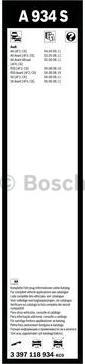 BOSCH 3 397 118 934 - Щетка стеклоочистителя avtokuzovplus.com.ua