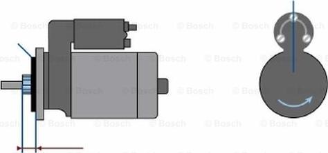 BOSCH 6 004 AA0 021 - Стартер autodnr.net