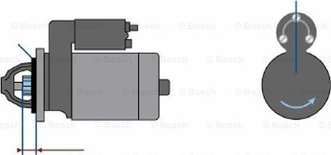 BOSCH 9 000 143 204 - Стартер autocars.com.ua