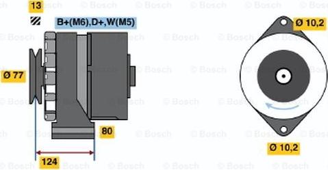 BOSCH 9120144122 - Генератор avtokuzovplus.com.ua