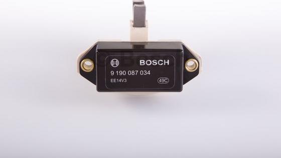 BOSCH 9 190 087 034 - Регулятор напруги генератора autocars.com.ua