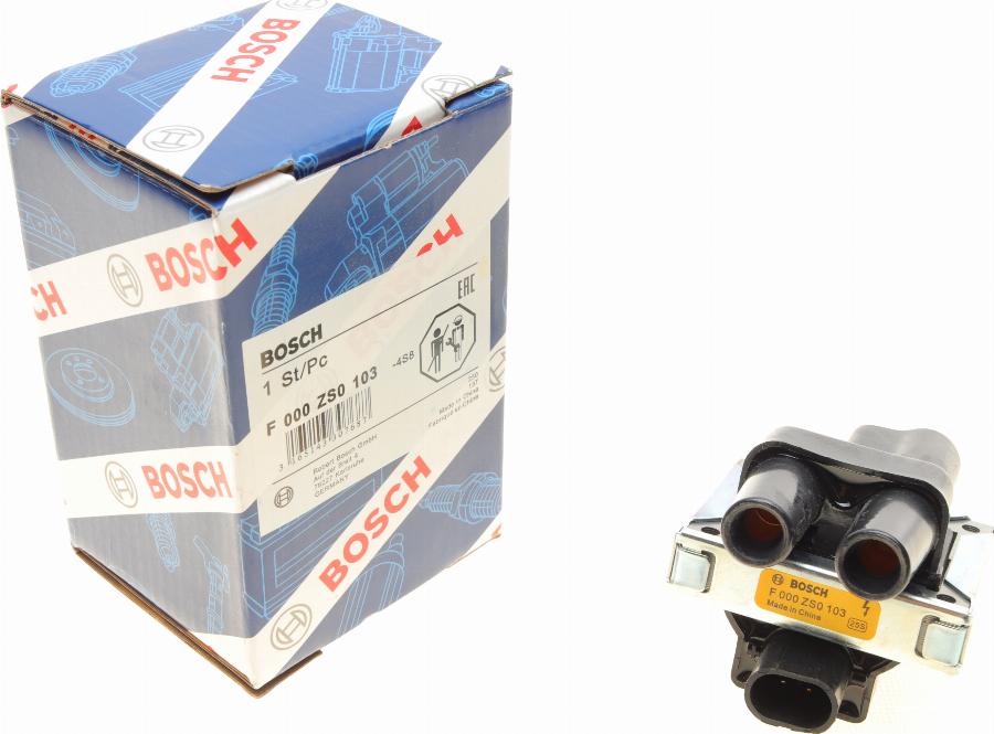 BOSCH F 000 ZS0 103 - Катушка зажигания avtokuzovplus.com.ua