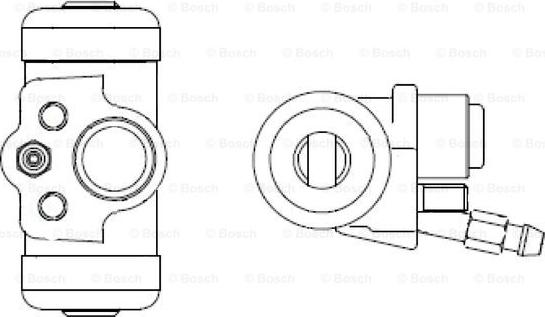 BOSCH F 026 002 359 - Колісний гальмівний циліндр autocars.com.ua