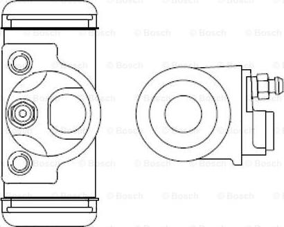 BOSCH F 026 002 372 - Колесный тормозной цилиндр avtokuzovplus.com.ua