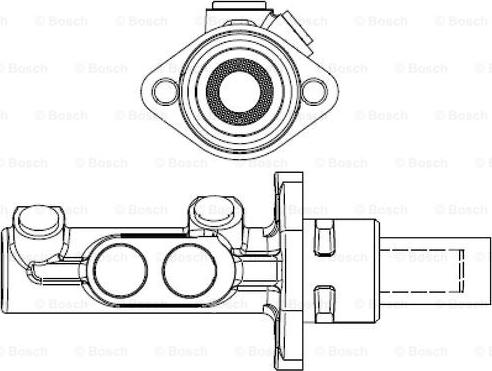 BOSCH F 026 003 942 - Головний гальмівний циліндр autocars.com.ua