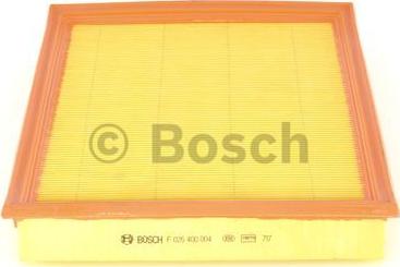 BOSCH F 026 400 004 - Воздушный фильтр autodnr.net