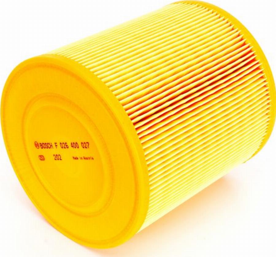BOSCH F 026 400 027 - Повітряний фільтр autocars.com.ua