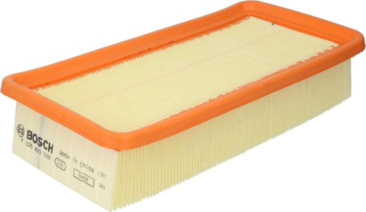 BOSCH F 026 400 048 - Повітряний фільтр autocars.com.ua