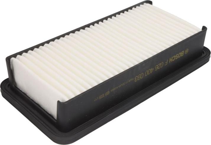 BOSCH F 026 400 093 - Повітряний фільтр autocars.com.ua