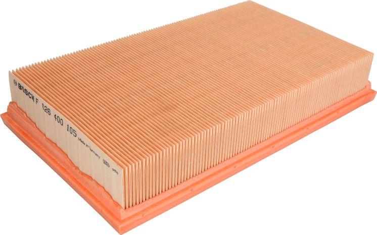 BOSCH F 026 400 105 - Повітряний фільтр autocars.com.ua