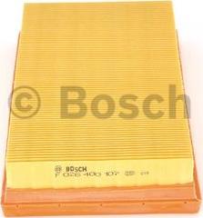 BOSCH F 026 400 107 - Повітряний фільтр autocars.com.ua