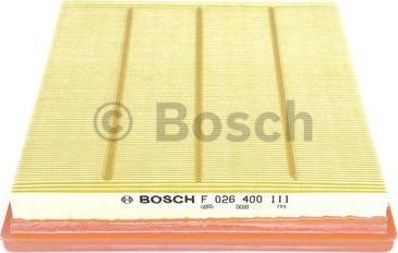 BOSCH f026400111 - Воздушный фильтр autodnr.net