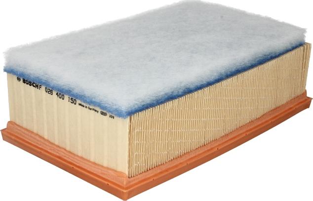 BOSCH F 026 400 150 - Повітряний фільтр autocars.com.ua