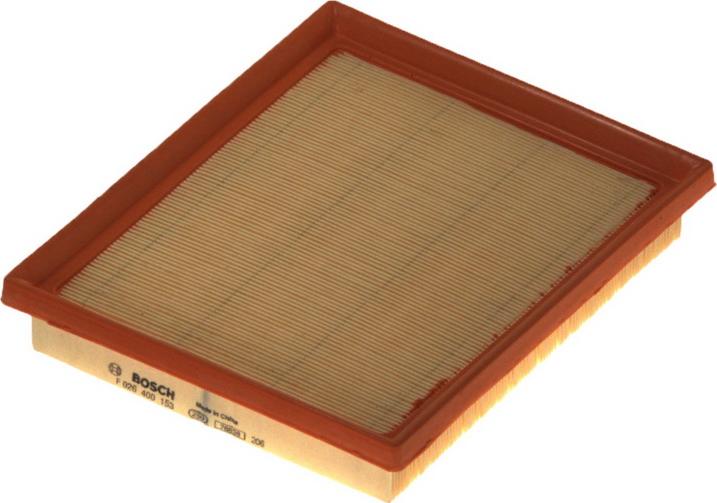 BOSCH F 026 400 153 - Повітряний фільтр autocars.com.ua
