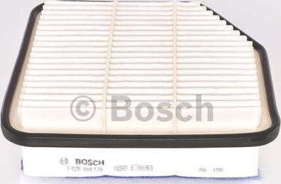 BOSCH F 026 400 176 - Повітряний фільтр autocars.com.ua