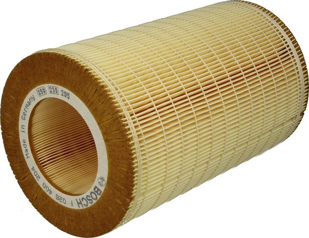 BOSCH F 026 400 204 - Повітряний фільтр autocars.com.ua