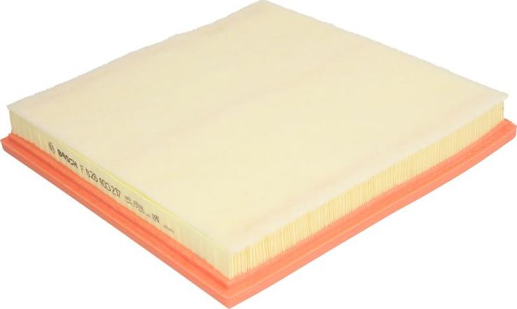 BOSCH F 026 400 217 - Повітряний фільтр autocars.com.ua