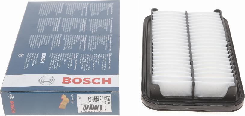 BOSCH F 026 400 231 - Повітряний фільтр autocars.com.ua