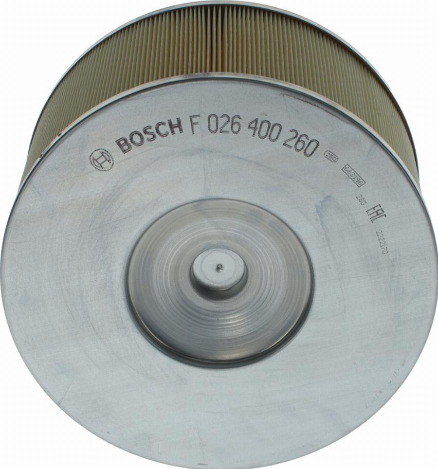 BOSCH F 026 400 260 - Повітряний фільтр autocars.com.ua