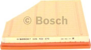 BOSCH F 026 400 270 - Воздушный фильтр avtokuzovplus.com.ua