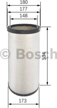 BOSCH F 026 400 278 - Фильтр добавочного воздуха avtokuzovplus.com.ua