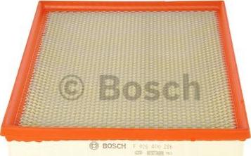 BOSCH F 026 400 286 - Воздушный фильтр autodnr.net