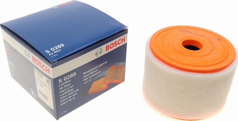 BOSCH F 026 400 289 - Повітряний фільтр autocars.com.ua