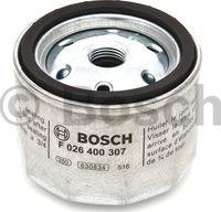 BOSCH F 026 400 307 - Воздушный фильтр, турбокомпрессор autodnr.net