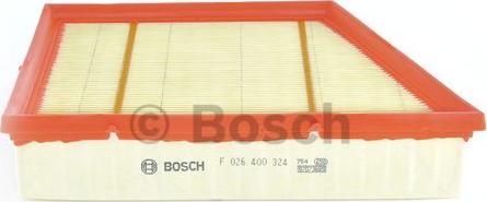 BOSCH F 026 400 324 - Повітряний фільтр autocars.com.ua