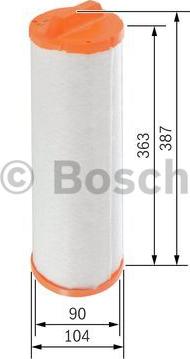 BOSCH F 026 400 340 - Фільтр додаткового повітря autocars.com.ua