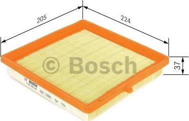 BOSCH F 026 400 348 - Воздушный фильтр avtokuzovplus.com.ua