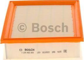 BOSCH F 026 400 369 - Воздушный фильтр avtokuzovplus.com.ua