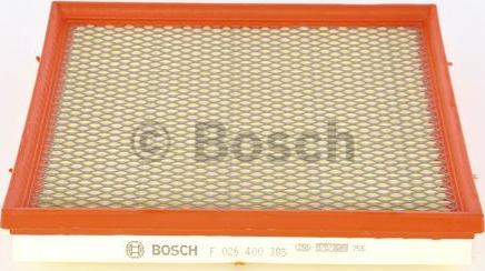 BOSCH F 026 400 385 - Воздушный фильтр autodnr.net