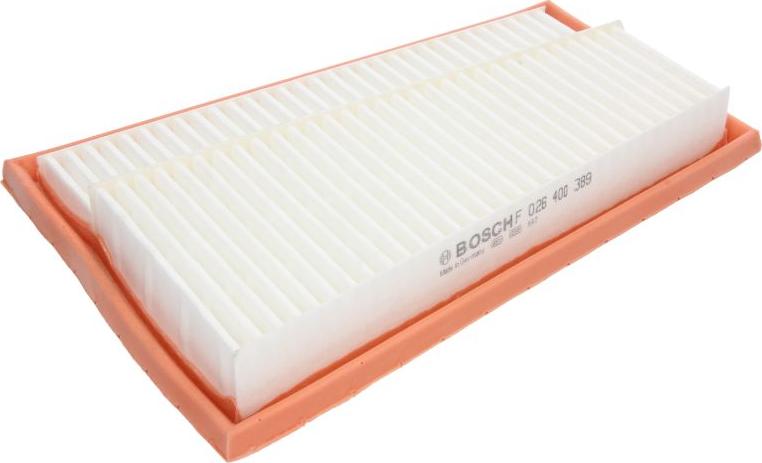 BOSCH F 026 400 389 - Повітряний фільтр autocars.com.ua