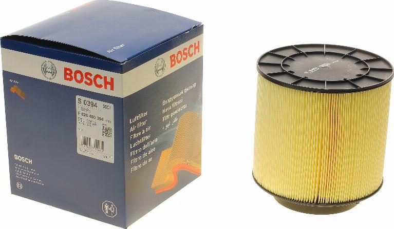 BOSCH F 026 400 394 - Повітряний фільтр autocars.com.ua