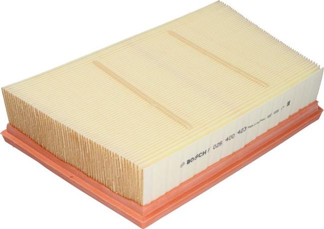 BOSCH F 026 400 423 - Повітряний фільтр autocars.com.ua