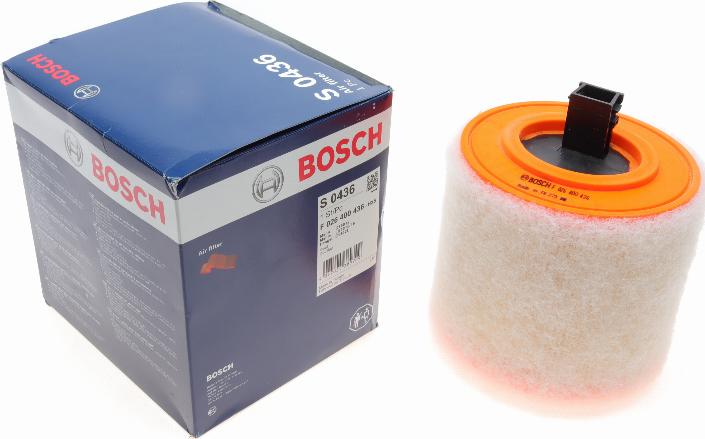 BOSCH F 026 400 436 - Повітряний фільтр autocars.com.ua